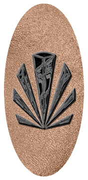 DG5000-602-BK-SH-BZ Black Sunburst Shimmer Bronze